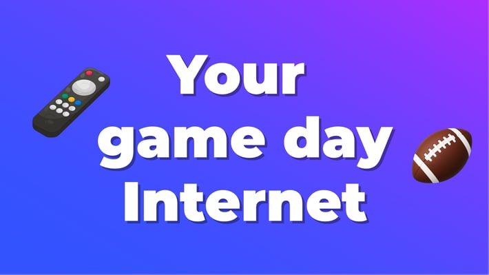 Everything your Internet has to handle on game day