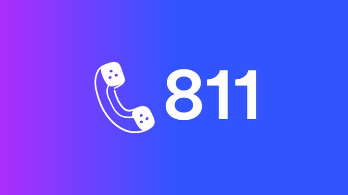 Don’t forget to call before your landscaping project