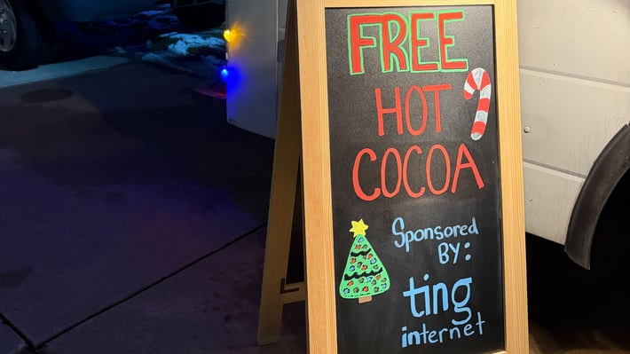 Spreading warmth at the Colorado Springs Festival of Lights Parade