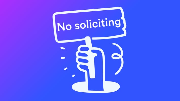 A free way to say no to door-to-door sales