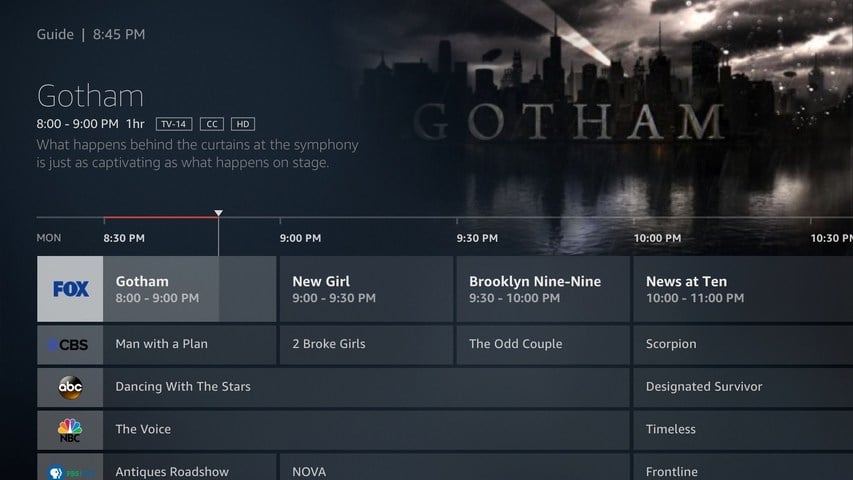Fire TV Over-the-Air Guide