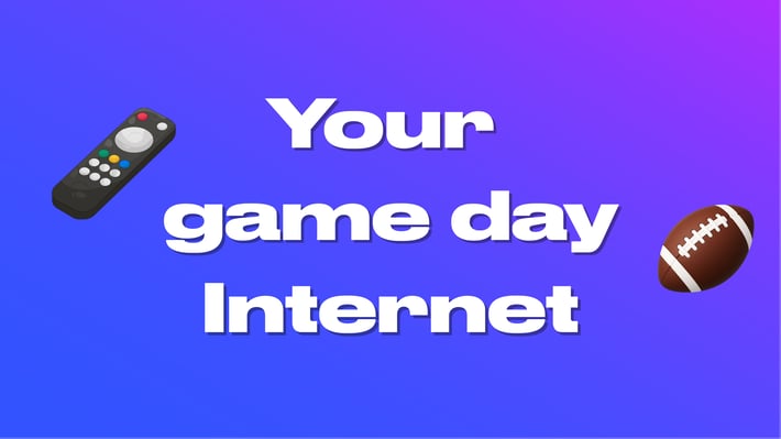 Everything your Internet has to handle on game day
