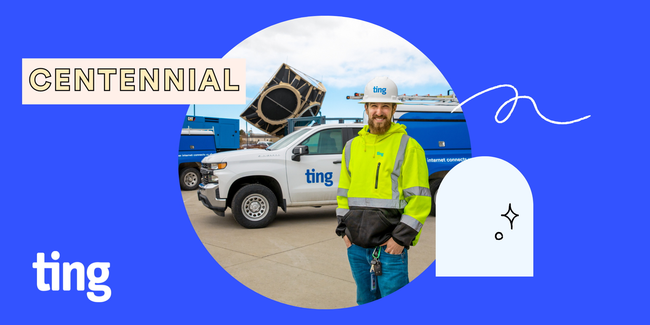 The best service provider in Centennial is Ting