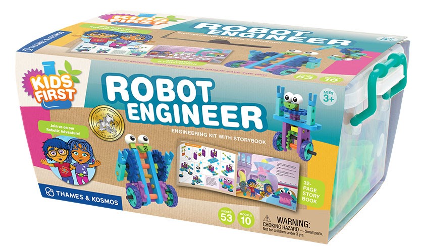 Robot toys: Thames & Kosmos Robot Engineer