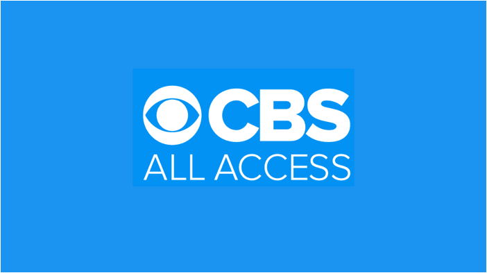 CBS - All Access logo for live streaming sports.
