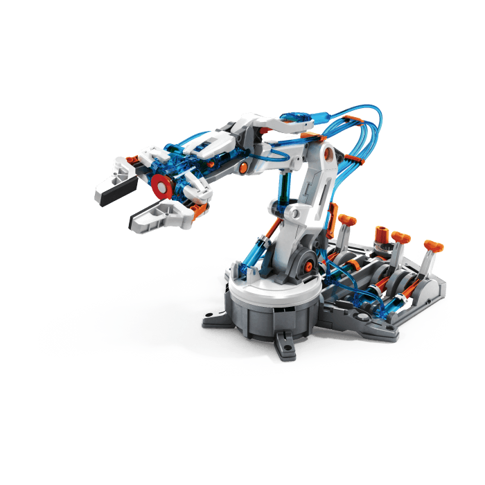 Picture of the Elenco hydrobot robot arm