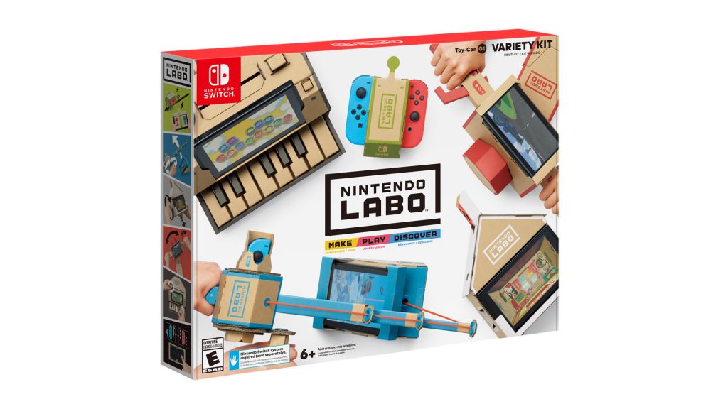 Nintendo Labo Toy-Con variety kit product box